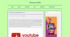 Desktop Screenshot of ghanacan2008.com